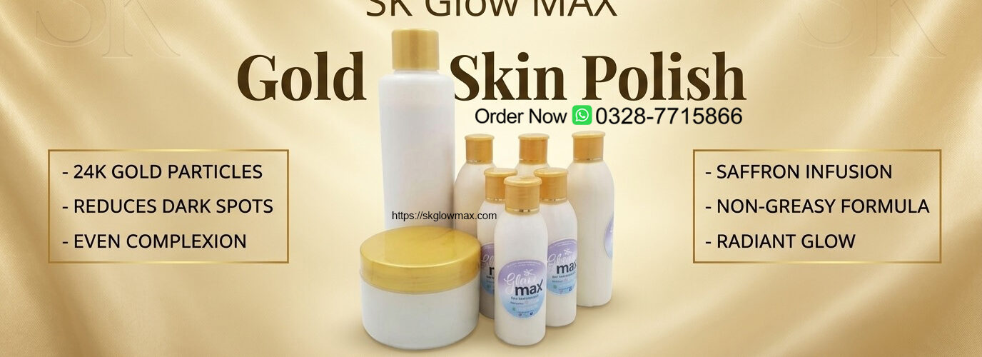 24K Gold Skin Polish (100% Results) - SK Glow MAX Poster