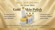 24K Gold Skin Polish (100% Results) - SK Glow MAX Poster
