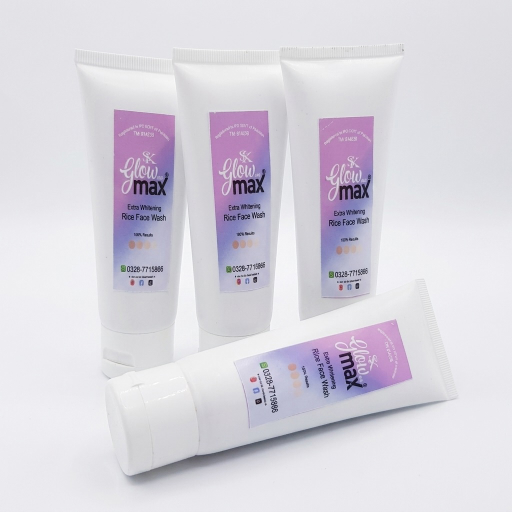 SKGlowMAX Extra Whitening Rice Face Wash