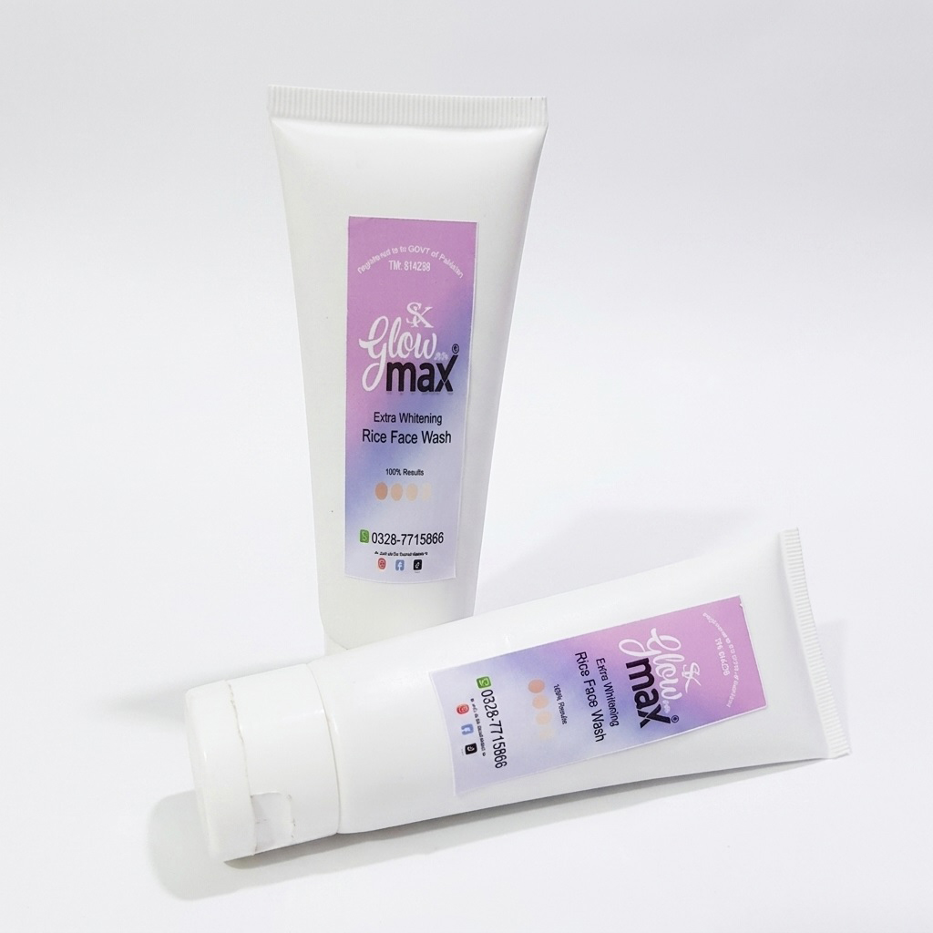 SKGlowMAX Extra Whitening Rice Face Wash